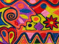 instructables Muhaiminah Faiz Yarn Painting